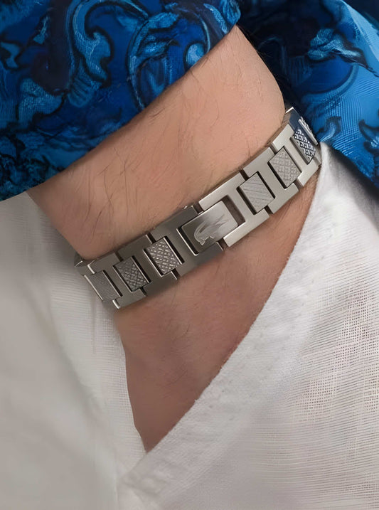 Original Lacoste Silver Bracelet