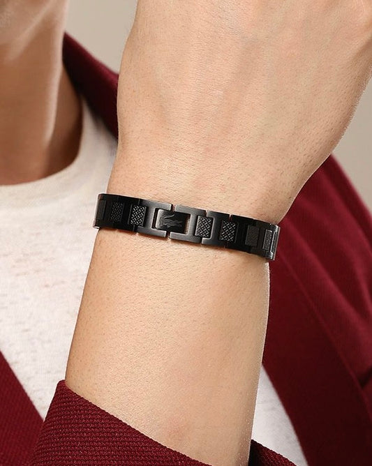 Original Lacoste Black Bracelet