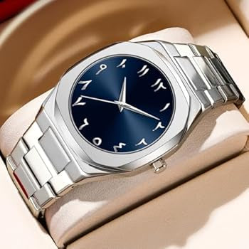 Silver Aura Stainless Steel Watch